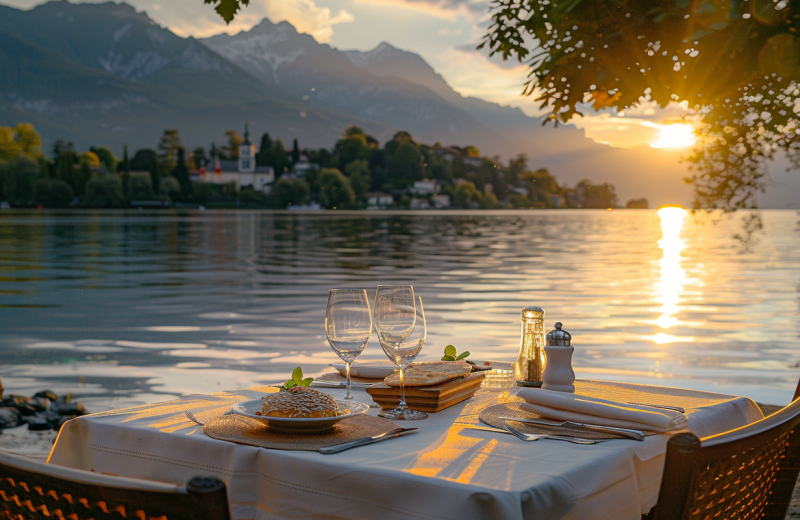 Lac du Bourget : les trésors culinaires d’un restaurant aixois en bord de lac