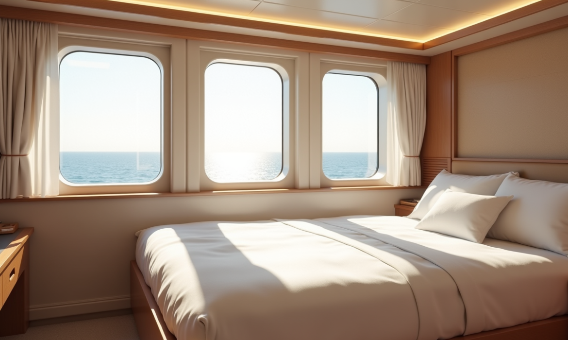 Chambre idéale sur un bateau de croisière : guide des secteurs à éviter !