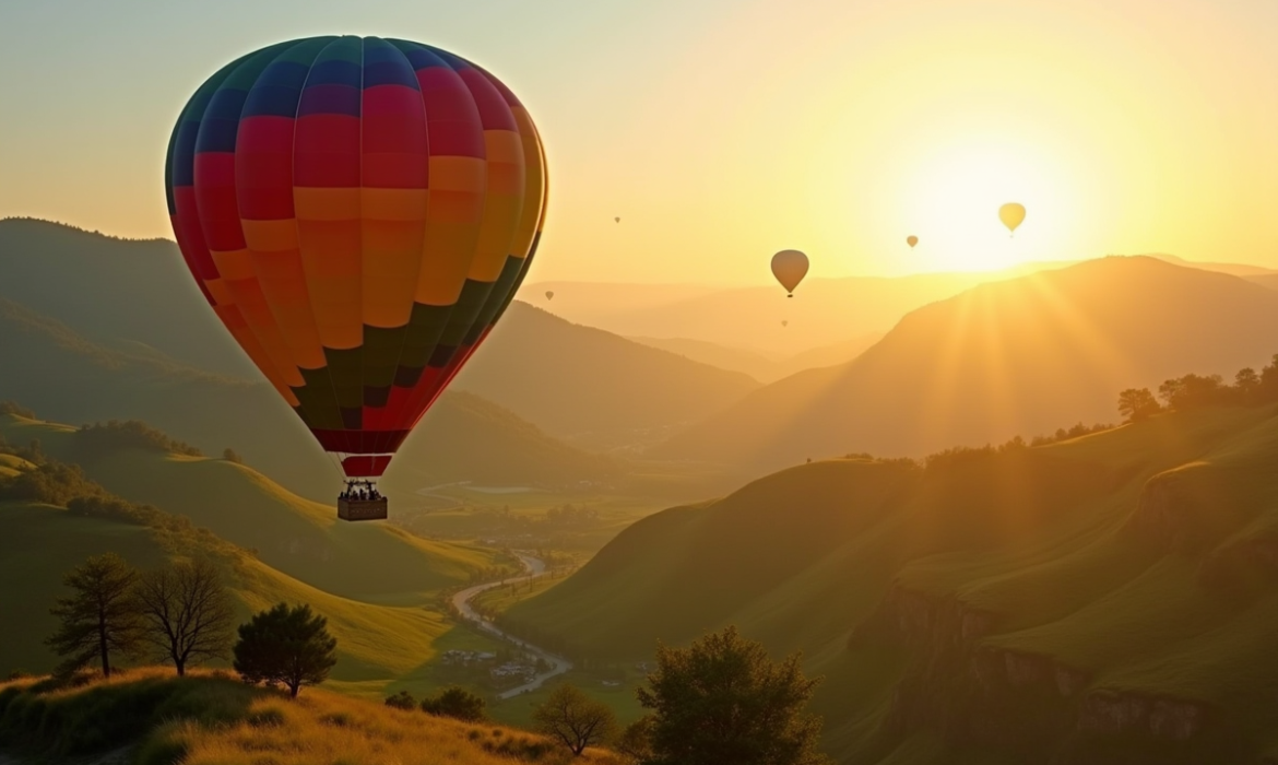 Sensations en montgolfière : émotions et panoramas majestueux !