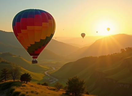 Sensations en montgolfière : émotions et panoramas majestueux !