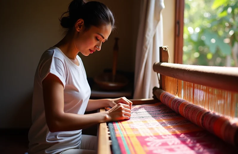Artisanat authentique dans les villages du Yucatán, Mexique