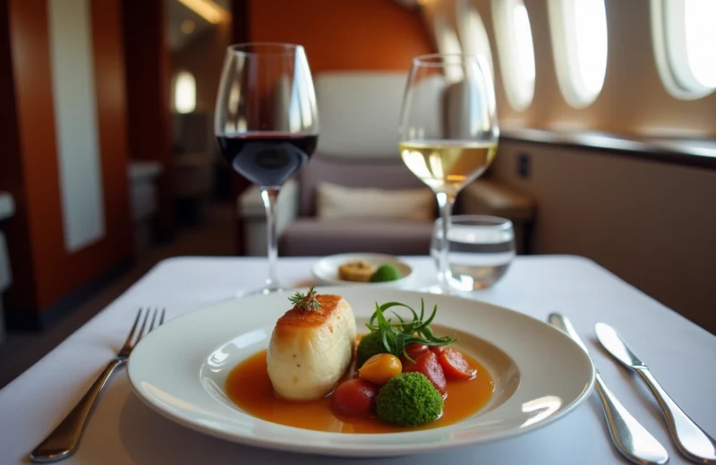 Voyage gastronomique à bord des avions d’Oman Air