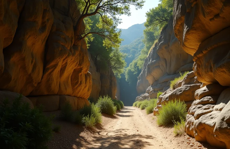 Les merveilles naturelles des gorges de Samaria en Crète